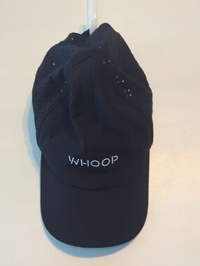 Black Performance Running Cap